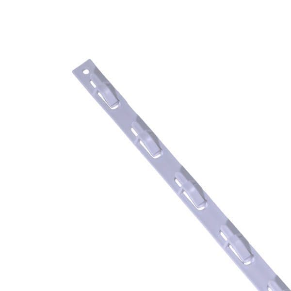 Plastic Clip Strip 18 Station no Plate Grey 1 Plastic Clip Strip 18 Station no Plate – Grey
