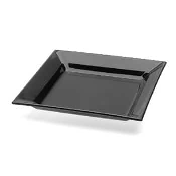 Square Platter Black