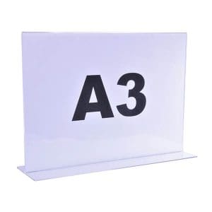 Double-Sided Card Holder - A3 Landscape