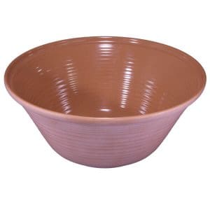 Melamine Olaria Bowl Terracotta - 4L