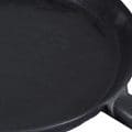 Melamine Skillet Plate Black 330x276x35mm 2