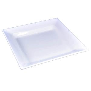 Melamine Square Platter White - 270x270x40mm