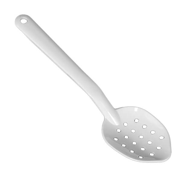 Perforated Spoons 280mm (White)