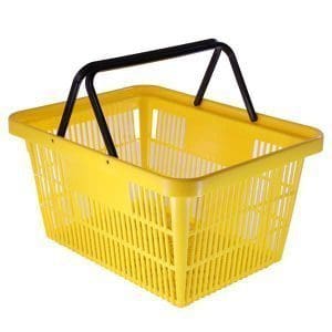 Shopping Basket Standard (Yellow)