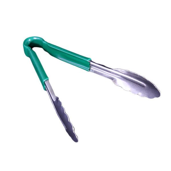 Stainless Steel Tongs 230mm (Green)