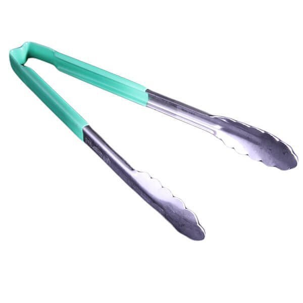 Stainless Steel Tongs 305mm (Green)