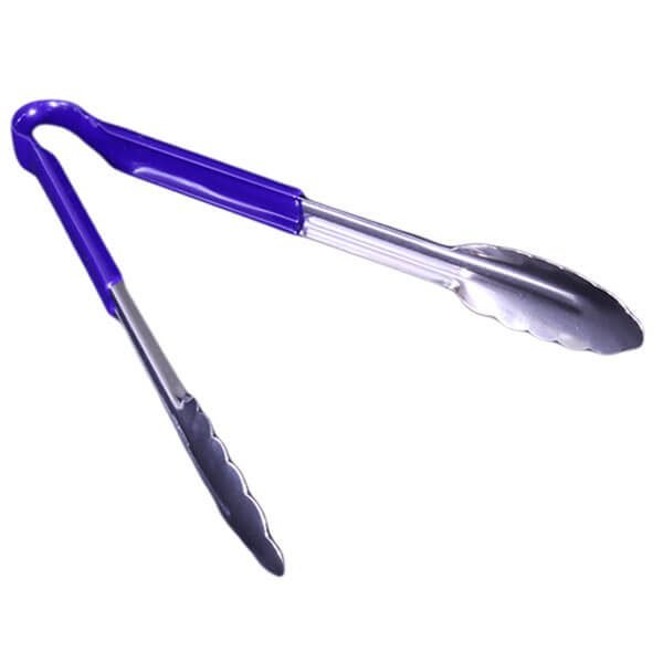 Stainless Steel Tongs (Blue) - 300mm
