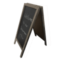 Wooden Double Sided Blackboard pic2 DDI001407