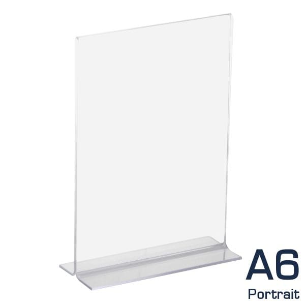 A6 Portrait Double-Sided Card Holder