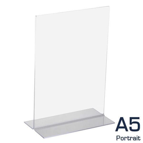 A5 Portrait Double-Sided Card Holder