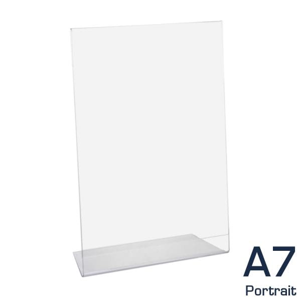 A7 Portrait Single-Sided Card Holder