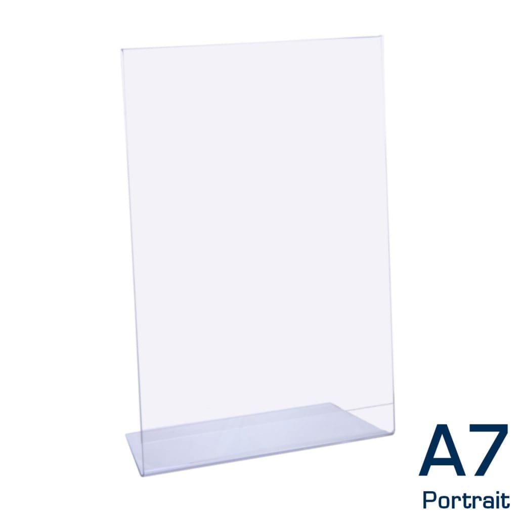 A7 Portrait Single-Sided Card Holder 1 single-sided-card-holder-a7-portrait