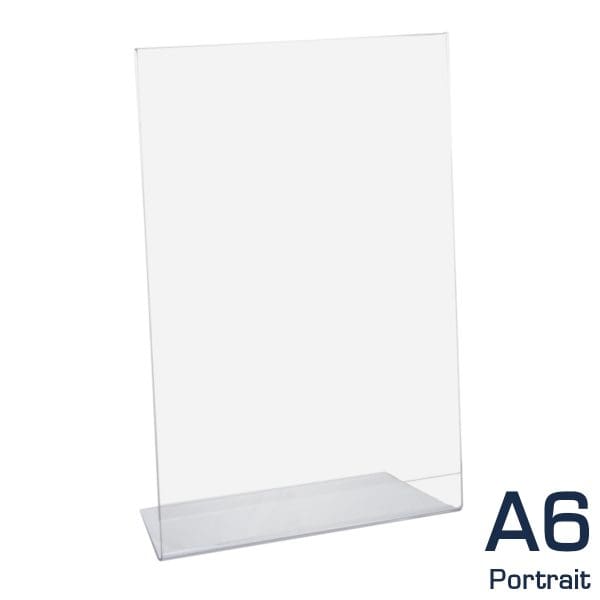 A6 Portrait Single-Sided Card Holder