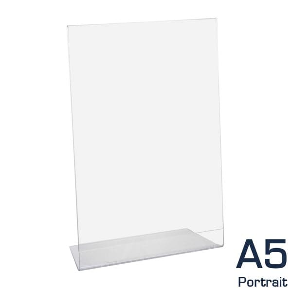 A5 Portrait Single-Sided Card Holder