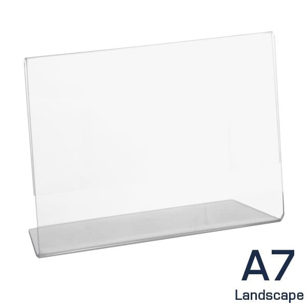 A7 Landscape Single-Sided Card Holder