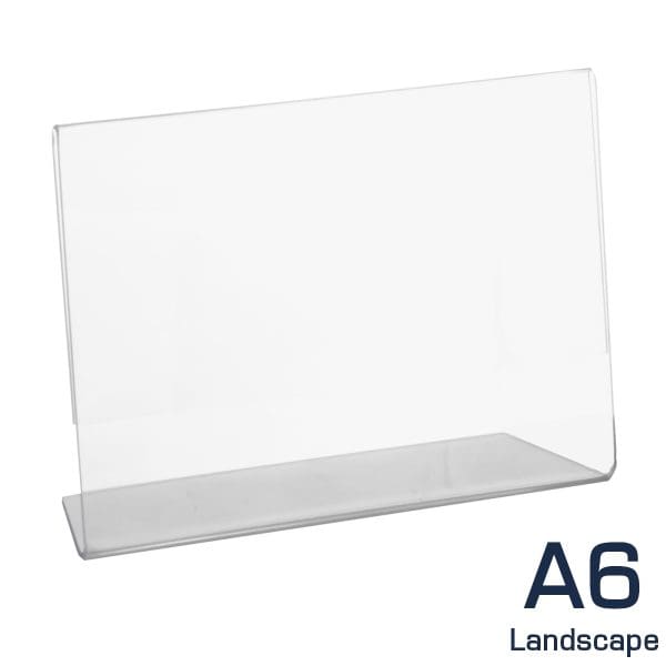 A6 Landscape Single-Sided Card Holder