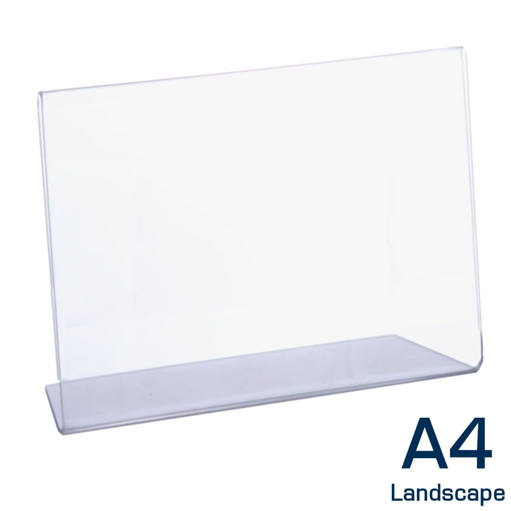 A4 Landscape Single-Sided Card Holder 1 single-sided-card-holder-a4-landscape