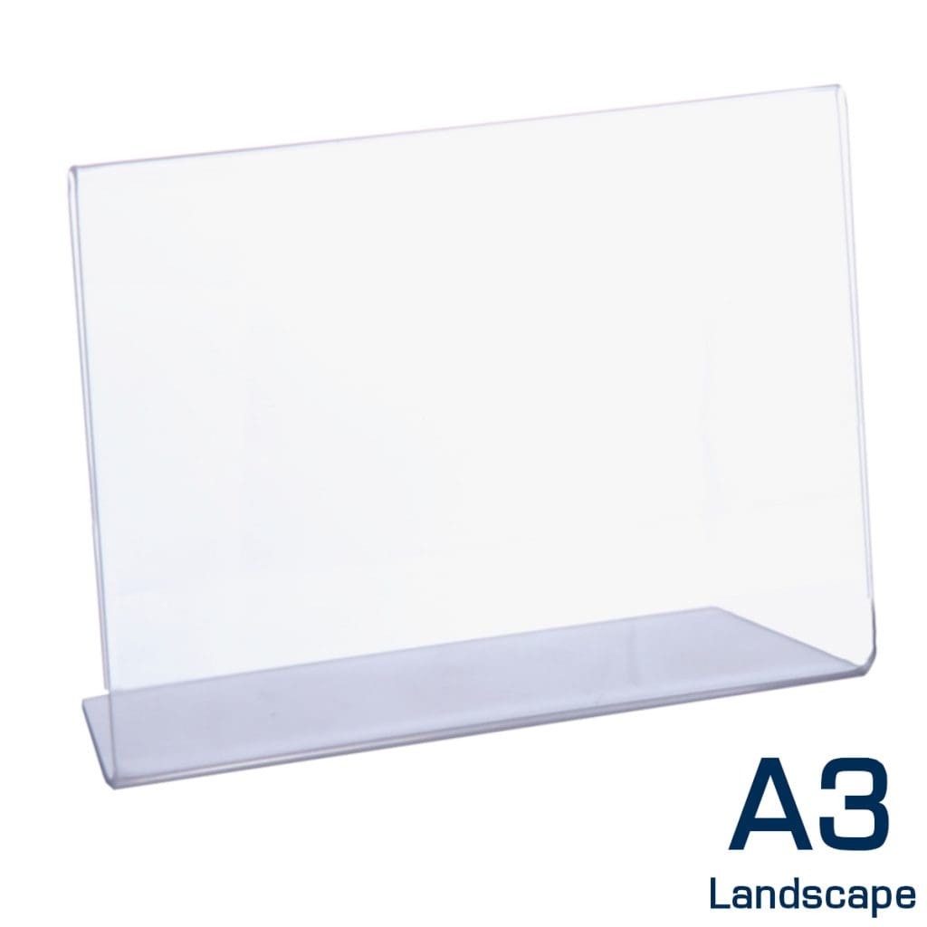 A3 Landscape Single-Sided Card Holder 1 single-sided-card-holder-a3-landscape