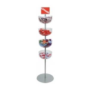 Fish Bowl Display Stand 4-Tier