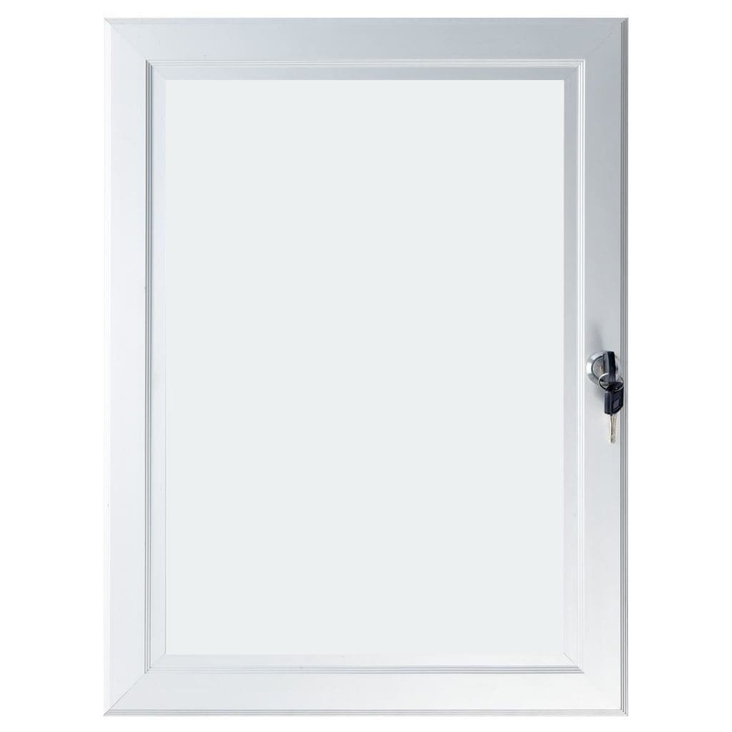 A4 Snap Frame Tamper Proof/Weather Resistant Silver 1 outdoor-poster-frame-a4-silver