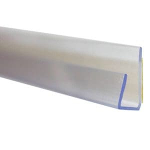 Profile J-Channel 1000mm Clear Foam Tape