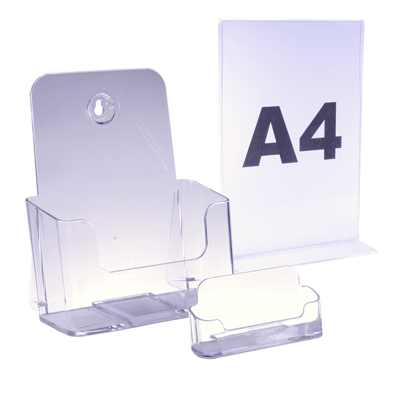 Brochure and Menu Holders