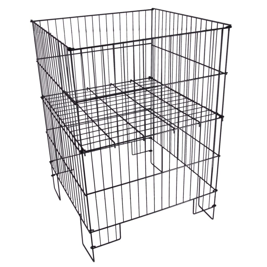 wire dump bin heavy duty