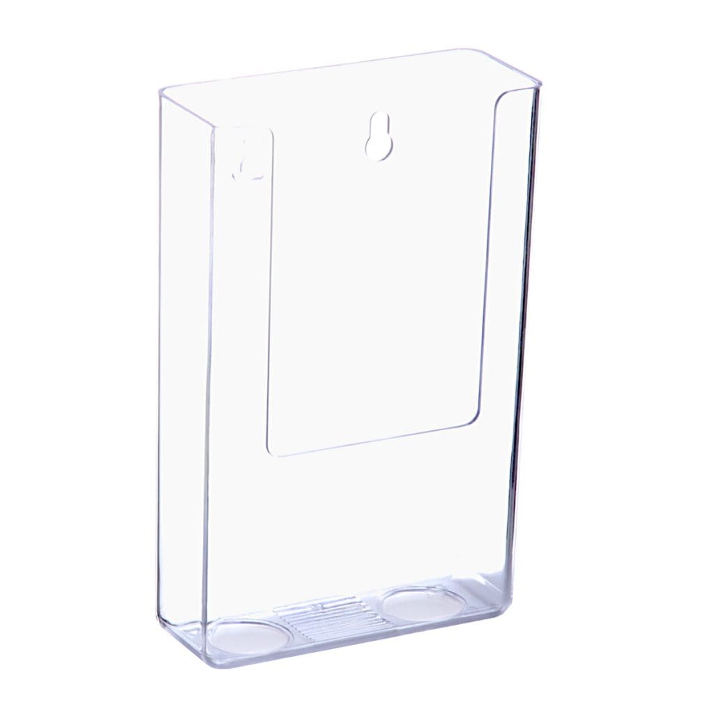 DLE Portrait Brochure Holder Wall Mount 1 brochure-holder-dl-wall-mount-1