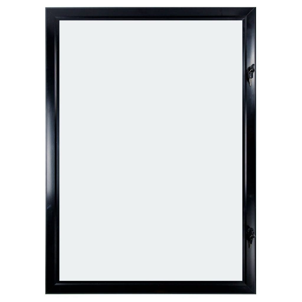 A4-A0 Snap Frame Tamper Proof/Weather Resistant Black 1 outdoor-poster-frame-a0-black