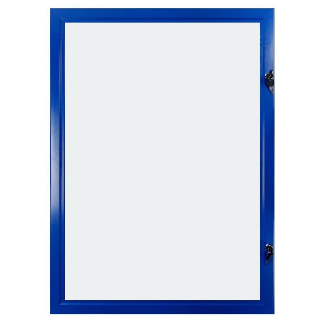 A4-A0 Snap Frame Tamper Proof/Weather Resistant Blue 1 outdoor-poster-frame-a0-blue