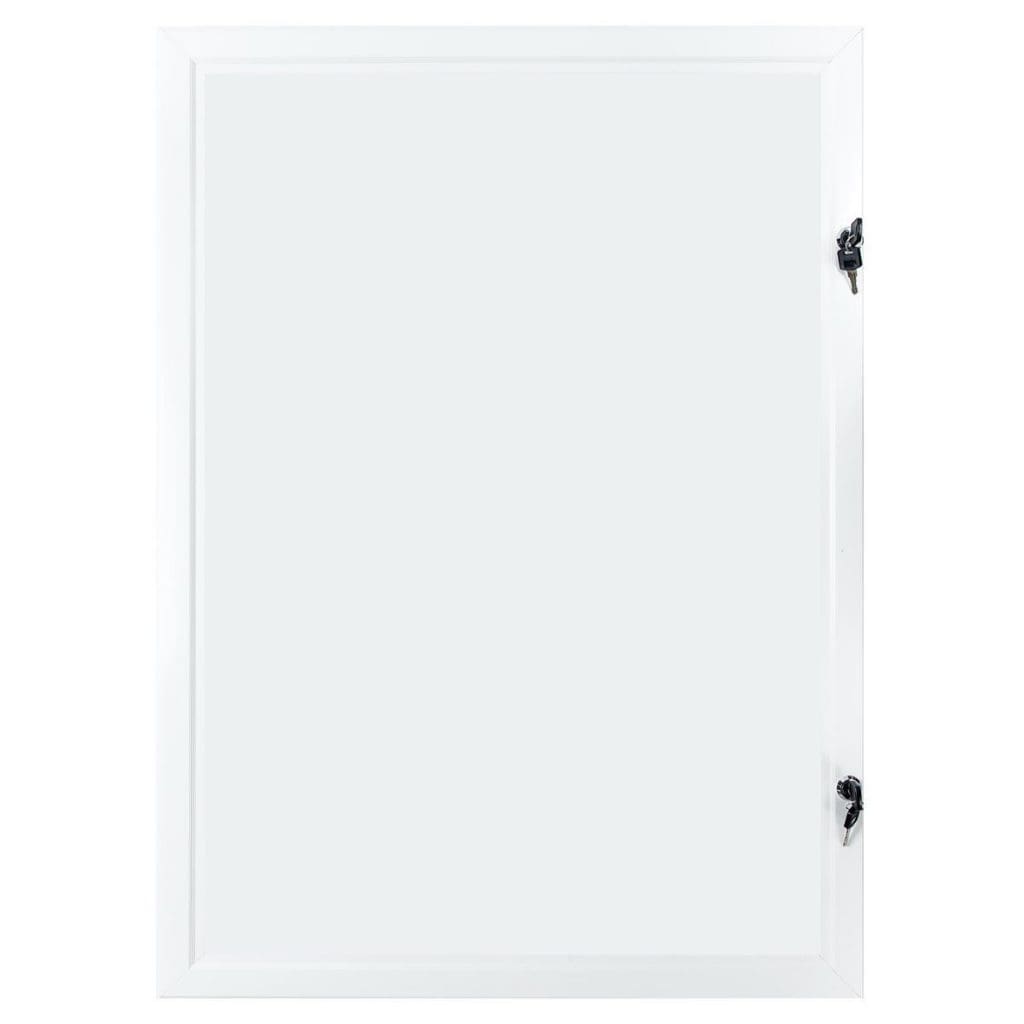 A4-A0 Snap Frame Tamper Proof/Weather Resistant White 1 outdoor-poster-frame-a0-white