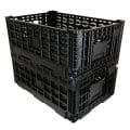 Collapsible-crate-stack