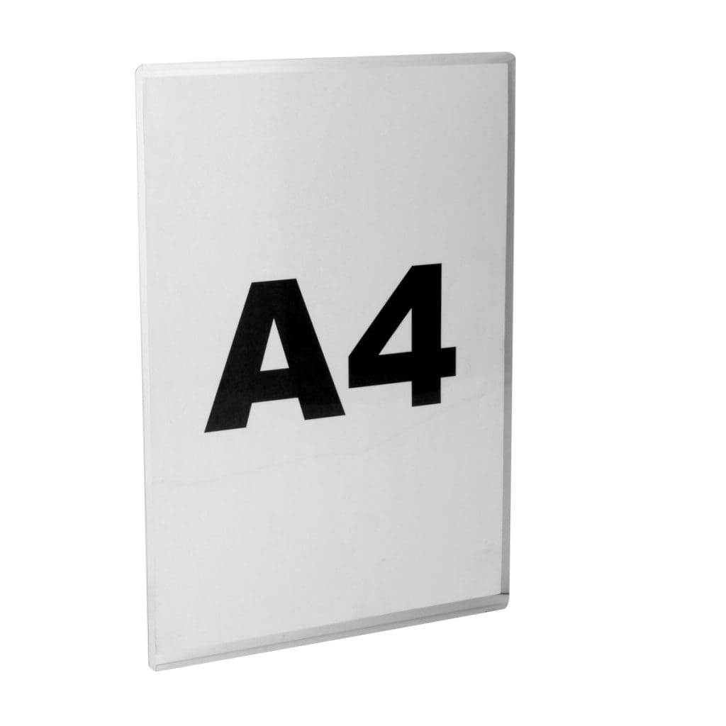 Rigid Menu Hold Pocket A4 1 swpra4 a4 rigid menu hold pocket