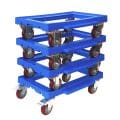 Skate with Zinc Plated Castors