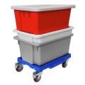 Skate with Zinc Plated Castors