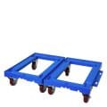 Skate with Zinc Plated Castors