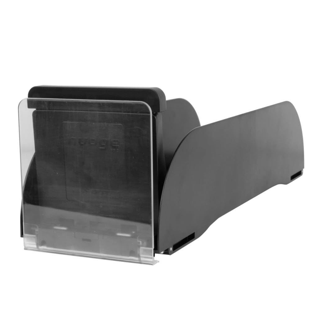 nudge pro pusher tray set with 90 degrees front stop