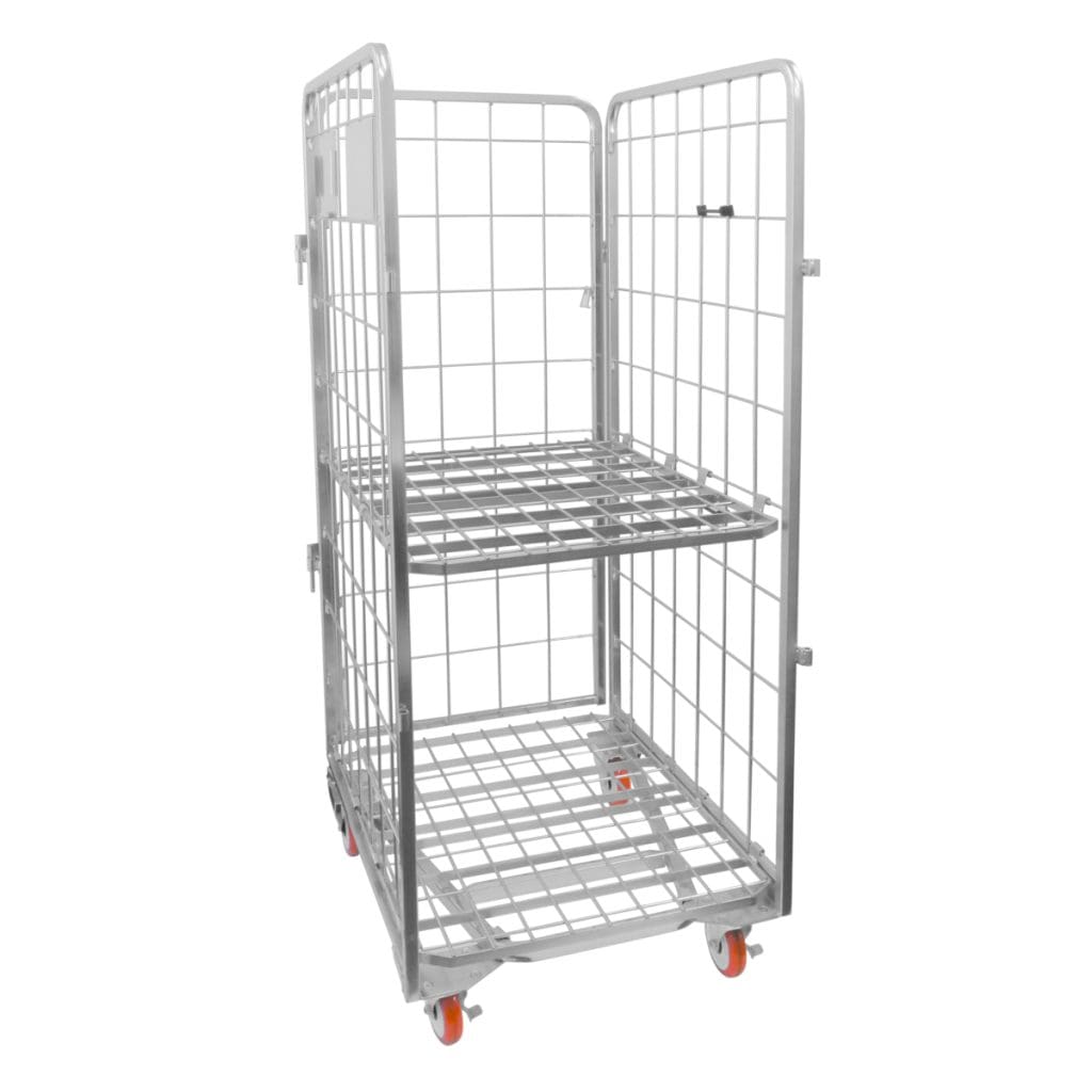 cage trolley 3 sided 2