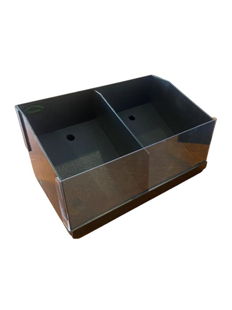 Display Tub with Internal Ramp and Clear Front - Small 1 FDPD21