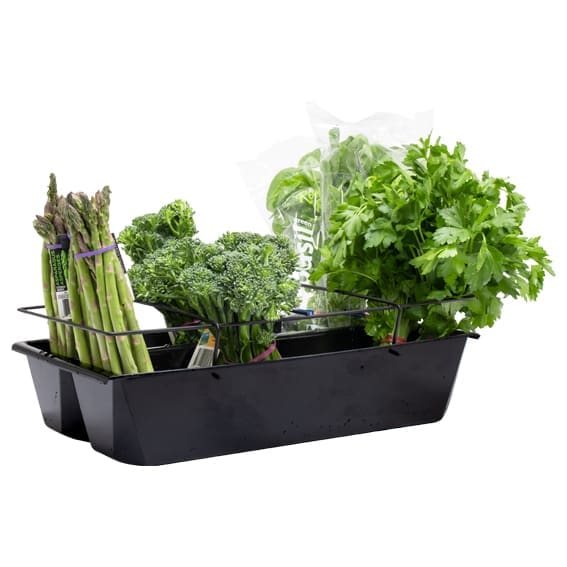Herb Display Tray with Rack 3 Herb Display Tray with Rack