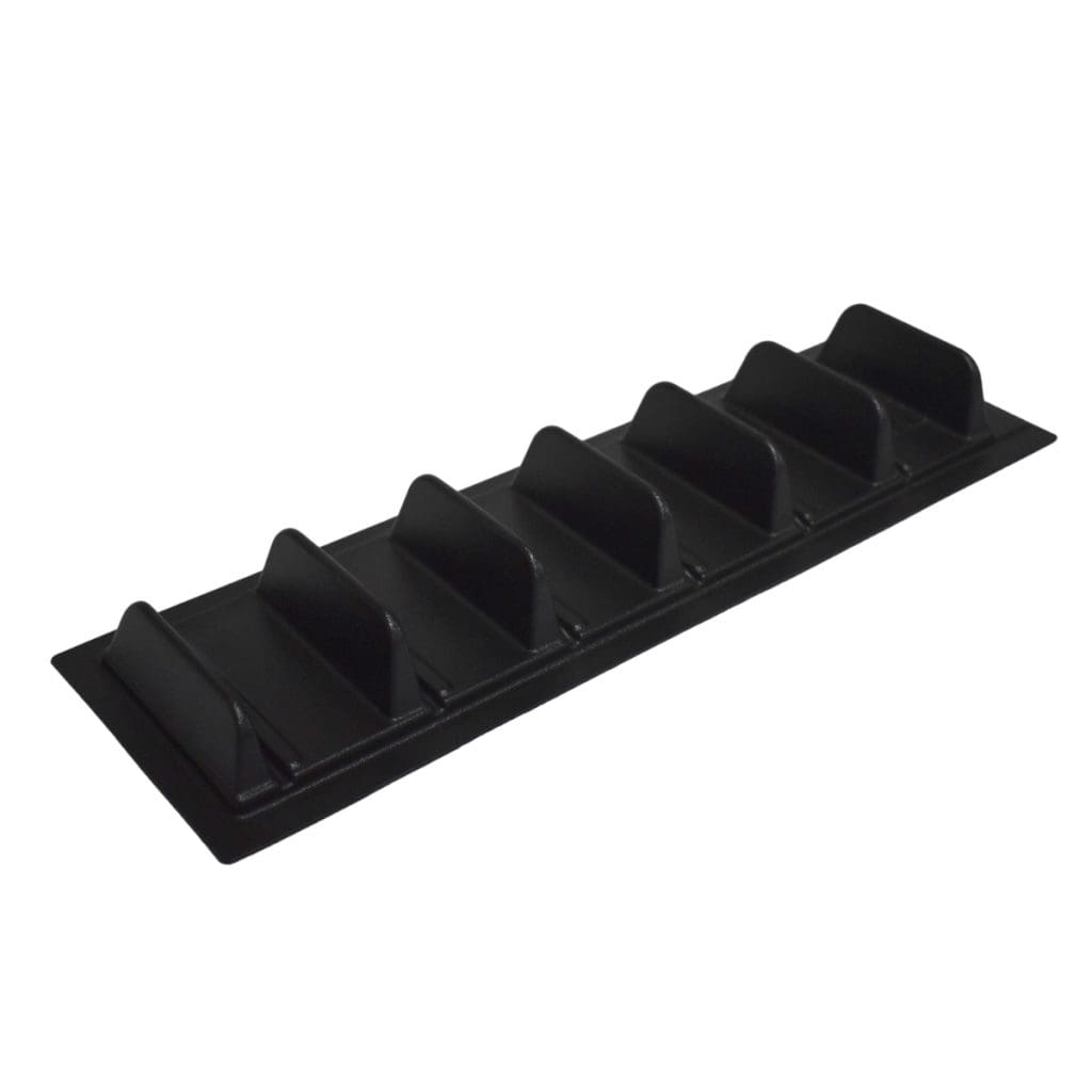 Pre Packed/Ready-Meal Display Tray - Black 1 FDPDP7BK ready meal tray 6x50mm black